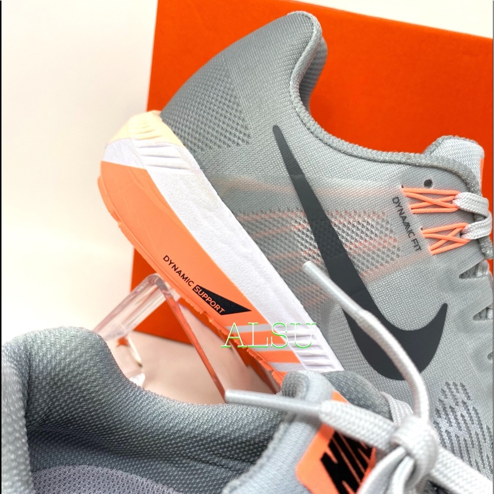 Nike Air Zoom Structure 21 Canvas Wolf Grey Women - Picture 10 of 12